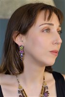 Pendientes Ayala Bar Mujer Winter Warmth in Aleación de Metal Cristallo R2499 - R2499